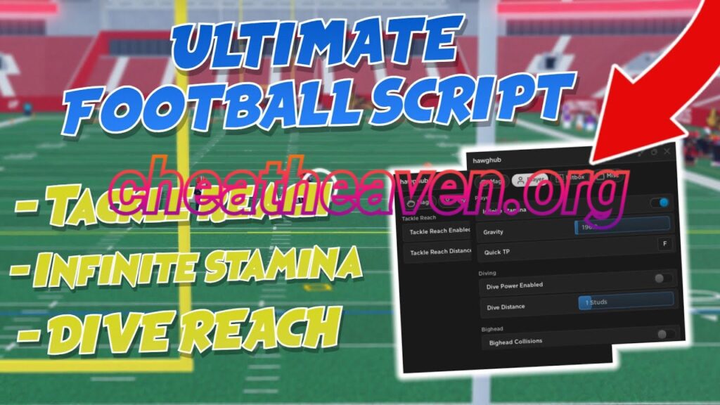 Ultimate Football Script: Mag, Speed Boost, AimBot, Auto Catch!